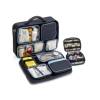 Sac médical Elite Calls Home Visit Blue avec fermeture verrouillable et compartiments multiples