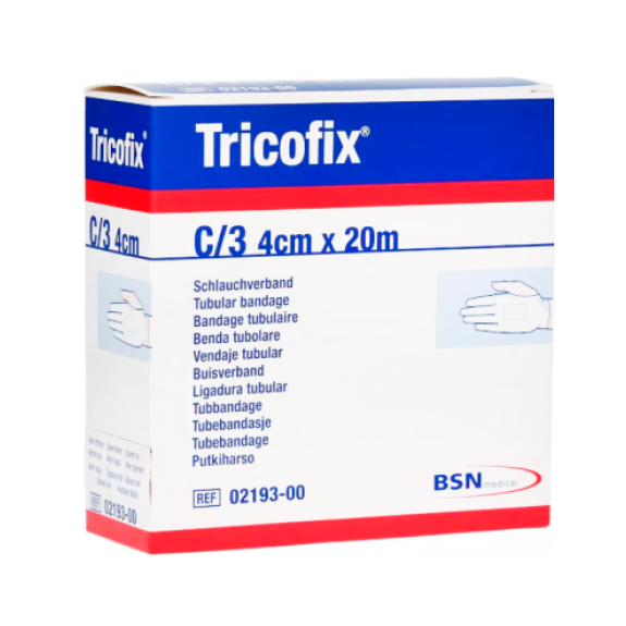Bande Tubulaire de Fixation TRICOFIX (DELTANET) C/3 20 m x 4,3 cm-Lire la description