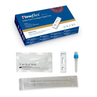 Test de antigenos (auto-diagnostico) sars-cov-2 flow flex-Leer más