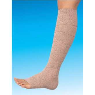 Bandage compressif en coton 8cm x 5m-Lire la description