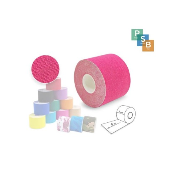 VENDA TAPE NEUROMUSCULAR 5 CM X 5 M ROSA VENDA TAPE NEUROMUSCULAR 5 CM X 5 M ROSA-Leer más