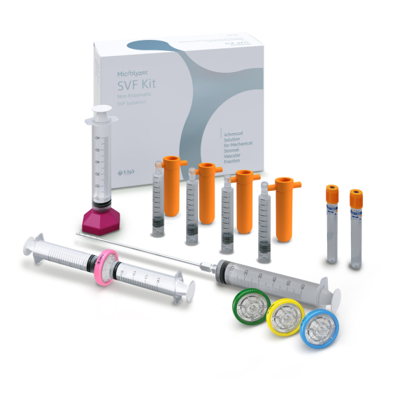 Kit de aislamiento T-LAB SVF Microlyzer - Solución sin enzimas, segura y económica para un alto efecto regenerativo-Leer más