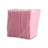 Servilletas-babero plastificadas 33x45 cm rosa