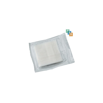 GASA ESTERIL 17 HILOS 20X20, P/10 X 10 CM 4 CAPAS (SOBRE 5 UNIDADES)-Leer más