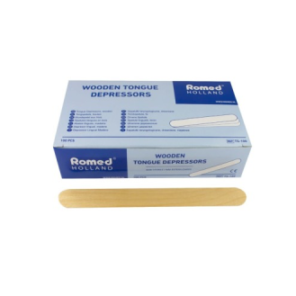 DEPRESORES MADERA CAJA 100 UND-Leer más