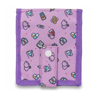 Astuccio organizzatore infermieristico rosa-Leggi tutto