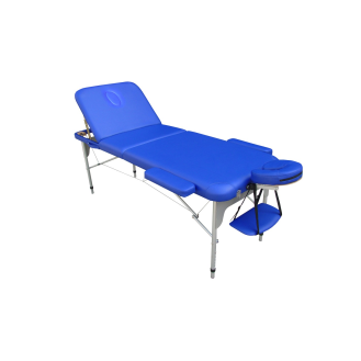 Klappbare Massageliege Aluminium C.I Blau-Beschreibung lesen