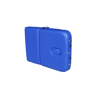 Klappbare Massageliege Aluminium C.I Blau-Beschreibung lesen