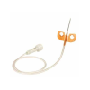 Catetere periferico con alette e connessione Luer-Lock