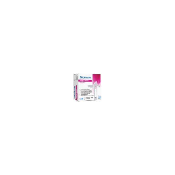 Paramount Sterile Carbon Steel Surgical Blade N. 20 - Pacco da 100-Leggi tutto