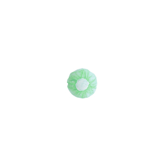 CUFFIA CON ELASTICO COLORE VERDE 100 PZ-Leggi tutto