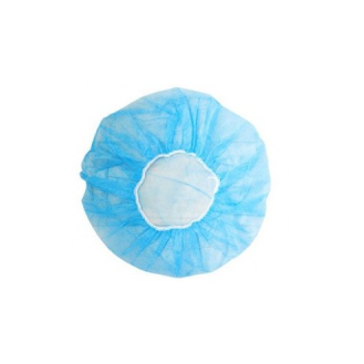 BLAUE KOPFBEDECKUNG MIT GUMMIZUG 100 STK-Beschreibung lesen