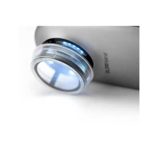 Dermatoscope hybride DermLite DL200 avec 21 lumières LED et adaptateur MagnetiConnect-Lire la description