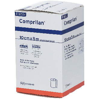 Benda di compressione in cotone 10cm x 5m per flebologia-Leggi tutto