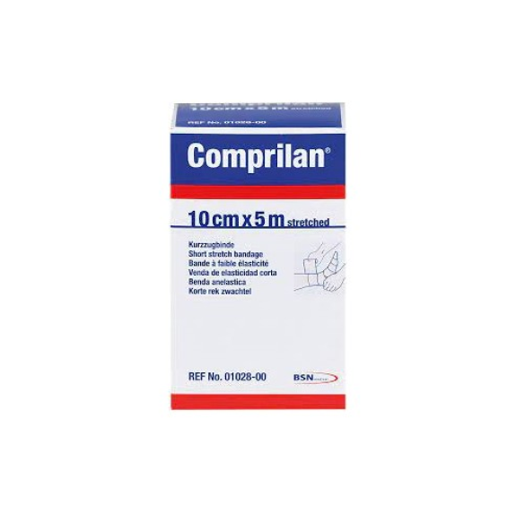 BSN Comprilan 10cm x 5m Baumwoll-Kompressionsverband für Phlebologie-Beschreibung lesen