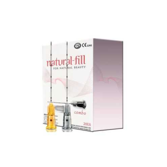 Combo de relleno facial AQULIFT con cánula graduada y guía de aguja-Leer más