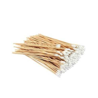 DELTALAB Holz-Wattestäbchen 200x2,5mm (100er Pack)-Beschreibung lesen