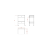 CARRITO AUXILIAR EASY + CON 2 CAJONES