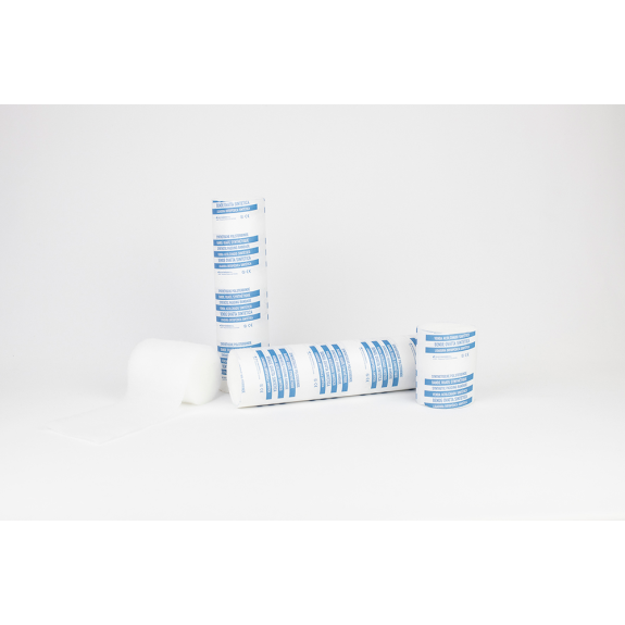 Bendaggio imbottito sintetico 10 cm x 2,7 m-Leggi tutto