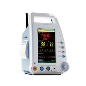 BIOLIGHT V6 Vital Signs Monitor - 7" TFT-LCD-Bildschirm, Lithium-Batterie, 8 Stunden Betriebszeit, 1000 Patientenspeicher, Mehrere Präzisionsmessungen-Beschreibung lesen