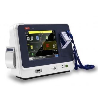 BIOLIGHT V9 Vital Signs Monitor mit COVID-Temperatur und Rollständer-Beschreibung lesen