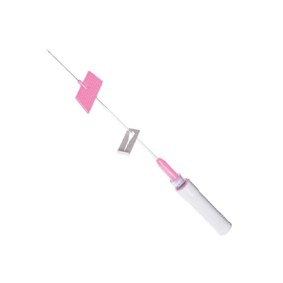 Catetere IV di sicurezza con alette 0,7x19 mm-Leggi tutto