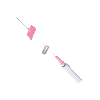 Catetere IV di sicurezza con alette 0,7x19 mm