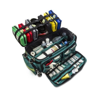 Valigetta Elite Critical.S, Borsa Supporto Vitale Avanzato Verde-Leggi tutto