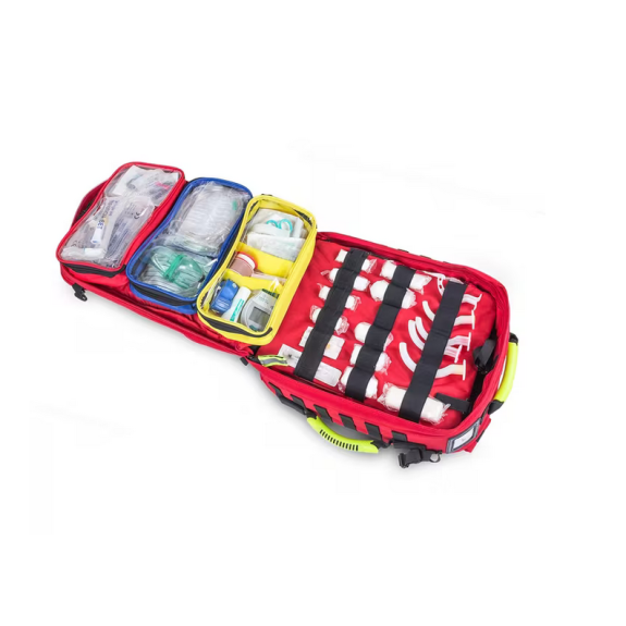 Mochila sanitaria de rescate roja-Leer más