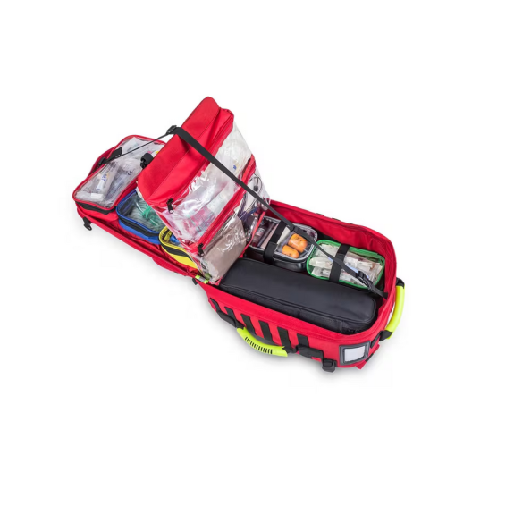 Mochila sanitaria de rescate roja-Leer más