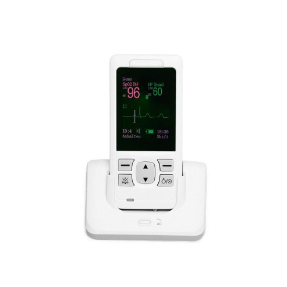 Tragbarer Pulsoximeter M800 mit Erwachsenensensor - Hochauflösender TFT-LCD-Bildschirm, flexibler Betrachtungswinkel und mehreren Überwachungsmodi-Beschreibung lesen