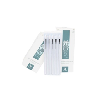 AGUJA DE PUNCION SECA TONY REGULAR 0,25 mm x 15 mm. CON GUIA. CAJA 100 UD.-Leer más