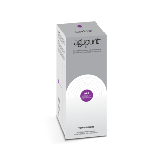AGUPUNT Regular APS Agujas Secas 0,30mm x 60mm con Guía - Caja de 100-Leer más