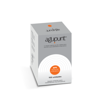 AGUPUNT Regular APS Dry Needles 0,30mm x 30mm mit Führung (Orange) - Box mit 100 Stück-Beschreibung lesen