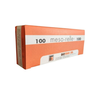 AIGUILLE DE MÉSO-THÉRAPIE 27G 0,40X6 MESORELLE BOÎTE DE 100-Lire la description