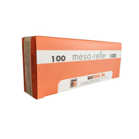 MESOTHERAPIE-NADEL 27G 0,40X6 MESORELLE BOX 100 MESOTHERAPIE-NADEL 27G 0,40X6 MESORELLE BOX 100-Beschreibung lesen