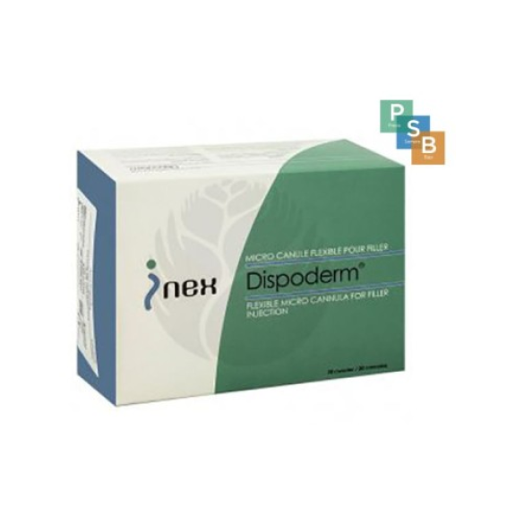 Cánula de relleno facial Dispoderm - Flexible y atraumática 22G x 50mm (20 unidades) de Mesalyse