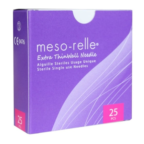 AGUJA MESOTERAPIA EXTRA THIN WALL 27G 0,40 X 12 MM., CAJA 25 UD.-Leer más