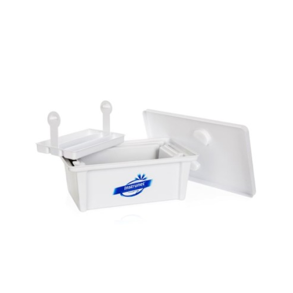 CUVETTE D'IMMERSION EN PVC 10 LITRES POUR DÉSINFECTION-Lire la description