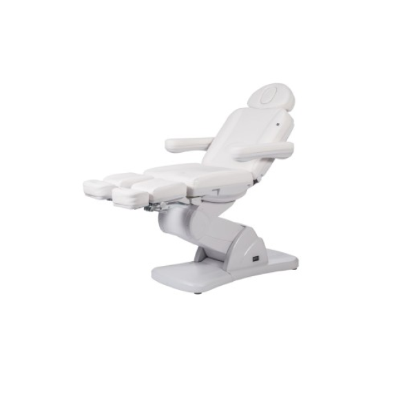 Fauteuil de podologie Talus électrique couleur blanche-Lire la description