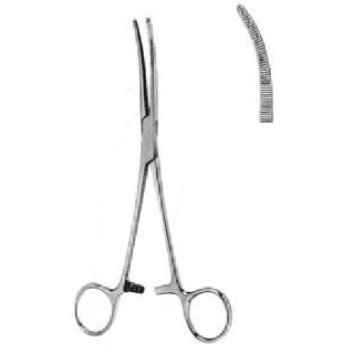 Pinzas hemostáticas curvas Kocher TALEXCO 14cm-Leer más