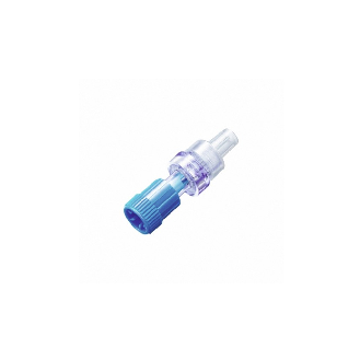 Safsite Connector Box mit 50 Einheiten: Nadelloses Ventil mit Schutzkappe, Luer-Lock-Anschlüssen und lipidsbeständigem Polycarbonat-Material.-Beschreibung lesen