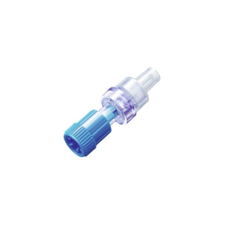 Safsite Connector Box mit 50 Einheiten: Nadelloses Ventil mit Schutzkappe, Luer-Lock-Anschlüssen und lipidsbeständigem Polycarbonat-Material.-Beschreibung lesen