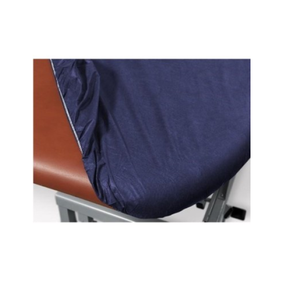 KLMED Lenzuolo con angoli blu scuro per barella TST 25g/m2 95x220cm 5 pezzi-Leggi tutto