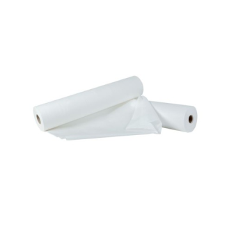 "ROTOLI DI CARTA LETTINO BIANCA PLASTIFICATA 80 MT. PREFUSTELLATA 40 CM., SCATOLA 6 PZ."-Leggi tutto