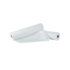 ROLLO PAPEL CAMILLA BLANCO PLASTIFICADO 80 MTS. PRECORTE 40 CM., CAJA 6 UD.