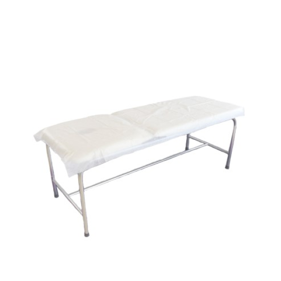 KLMED Foglio Bianco Monouso Non Regolabile per Barella, 80x200cm, Antistrappo, Morbido e Ipoallergenico, Confezione da 5-Leggi tutto