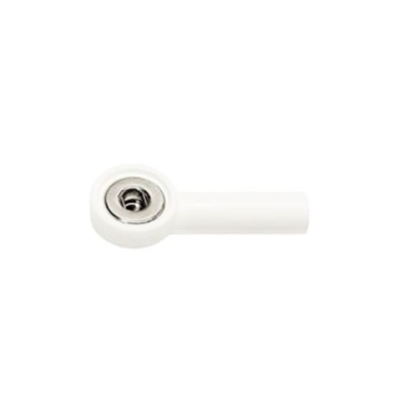 ADAPTADOR PRESION  BANANA-BOTON 4 mm. BLANCO UD-Leer más