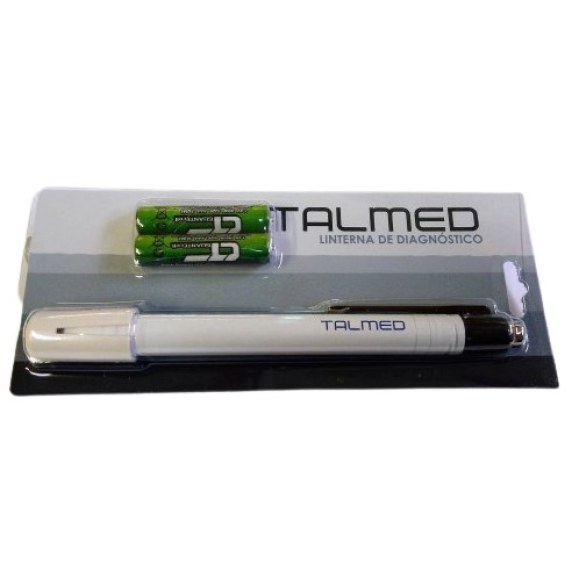 LINTERNA TALMED LUZ LED C/FILTRO AZUL