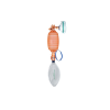 HERSILL RES-Q Silikon-Handbeatmungsbeutel mit Patientenventil und Reservoir - Robust und empfindlich